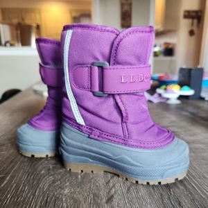 LL Bean winter snow boots toddler size 5